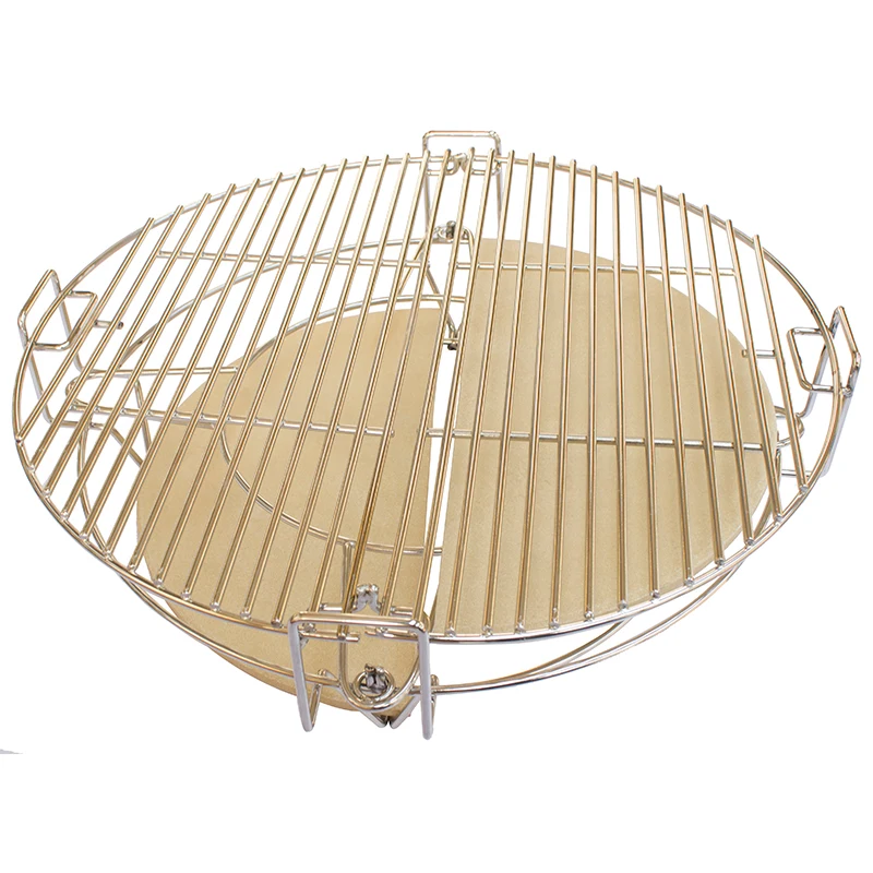 Heying High Quality Extra Large 23.5 Inches Ceramic Barbecue Grill Outdoor Charcoal-burning Kamado 6