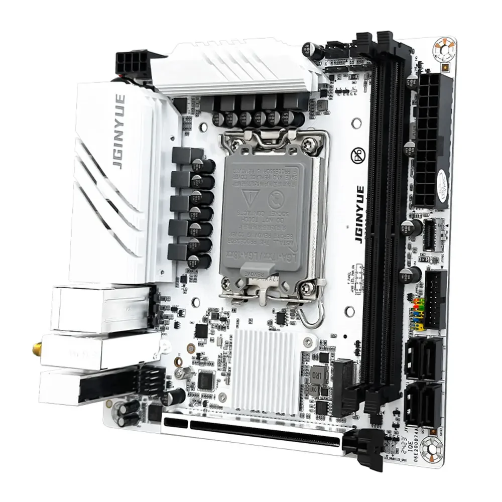 JGINYUE B760i Itx ゲーミングマザーボードセット I5 12400F