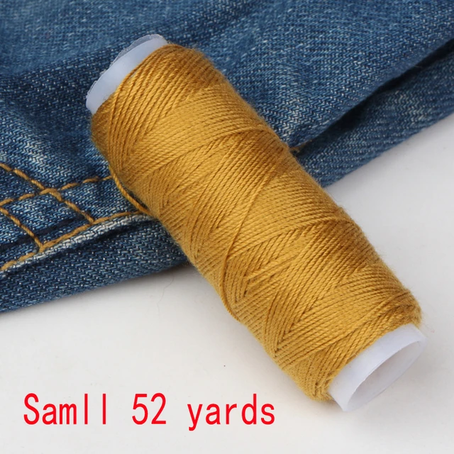 Polyester Three Thick Sewing Thread / Jeans Thread Hand Stitching