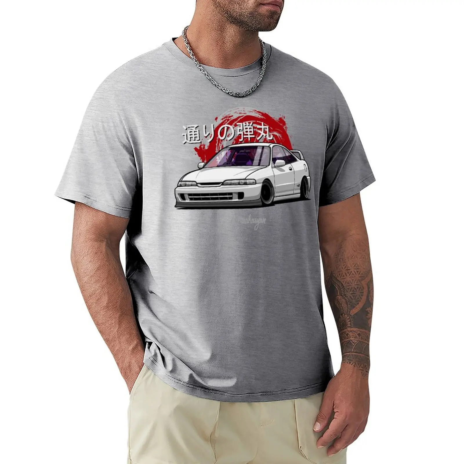 

Integra DC2 (white) T-Shirt blacks vintage summer tops black t shirts for men