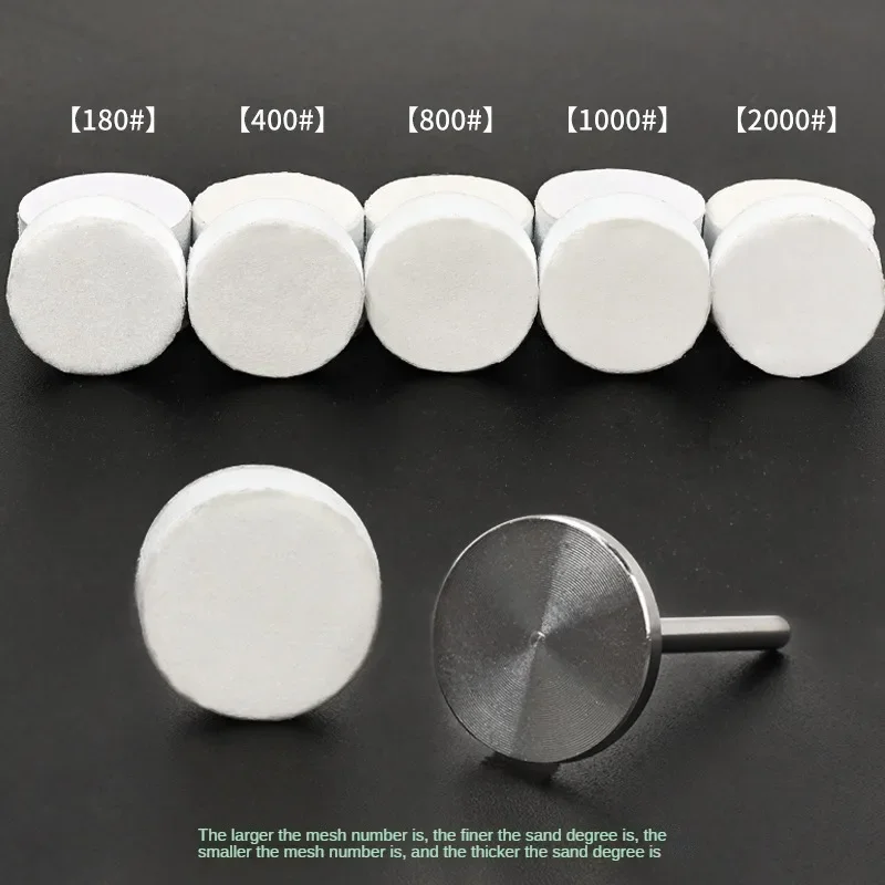 50pcs Nail ing Disc 15mm Polishing SandPieces For Quick Polishing Nails Manicure Tool Accessories Nail Kit Professional Set