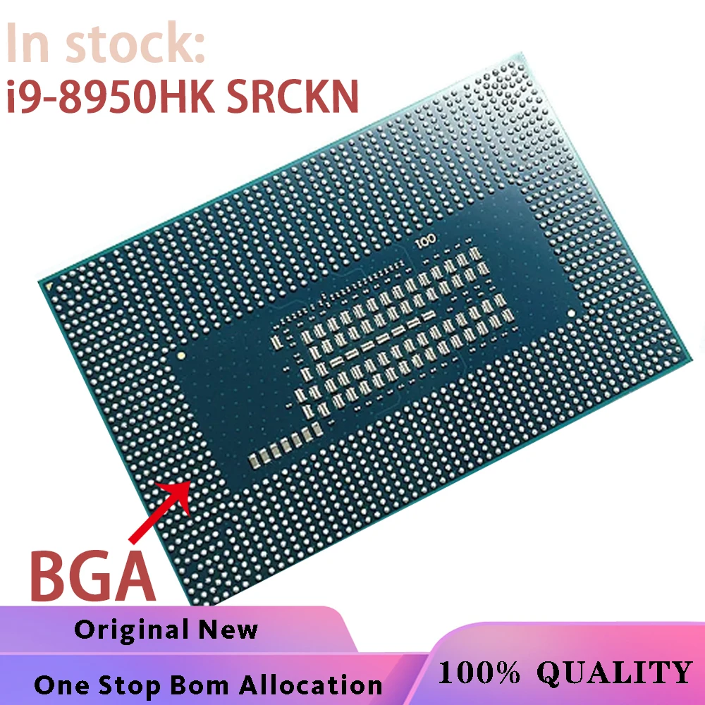 

100% New i9-8950HK SRCKN i9 8950HK BGA Chipset