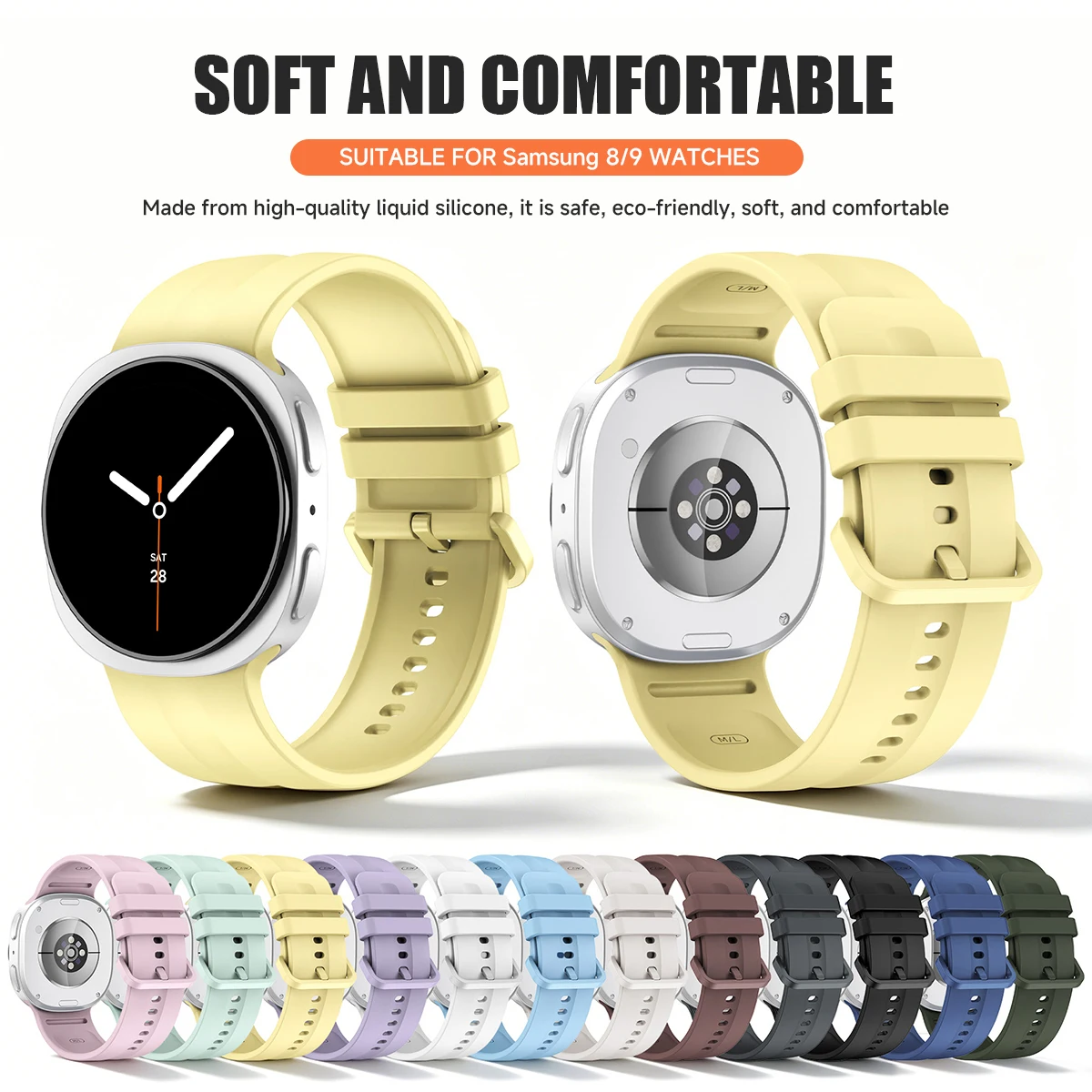 Sport Band Wrist Belt Bracelet for Smartwatch - Universal Strap Accessory