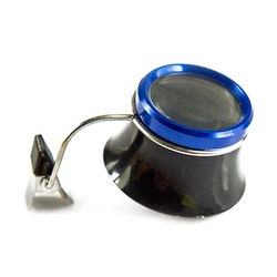 Lupa con Clip de lupa de 10X para reparación de relojes, joyería, nuevo