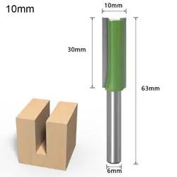 Precision Wood Carving Router Bit with Trimmer Head (10mm)