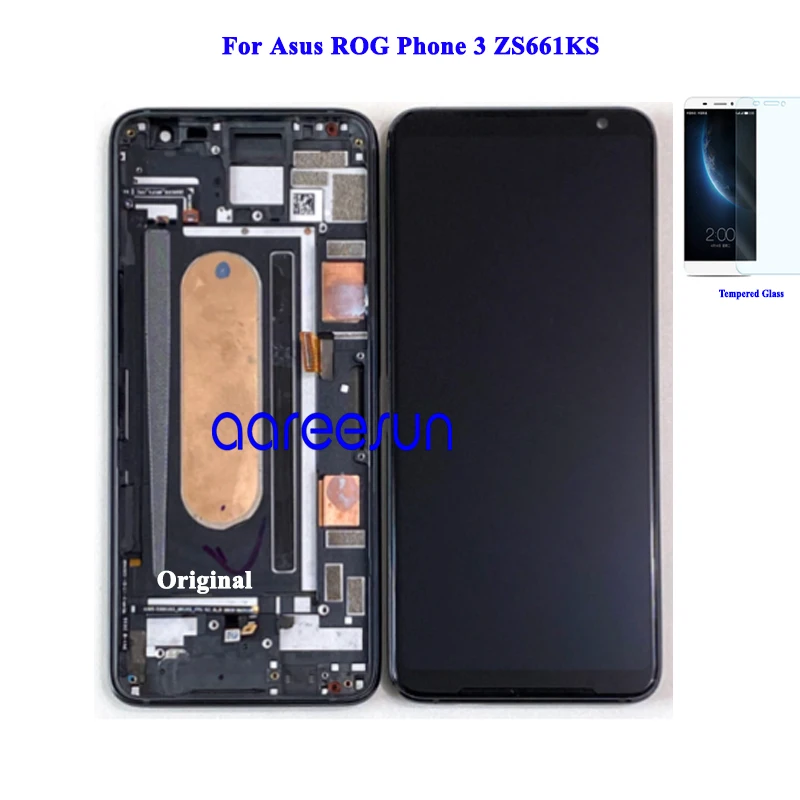 AMOLED-LCD-Display-Original-For-ASUS-ROG-3-ZS661KS-LCD-For-ASUS-Phone-3 ...
