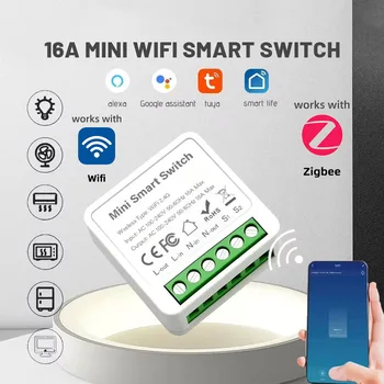 Mini WiFi Zigbee Smart Switch 16A 1