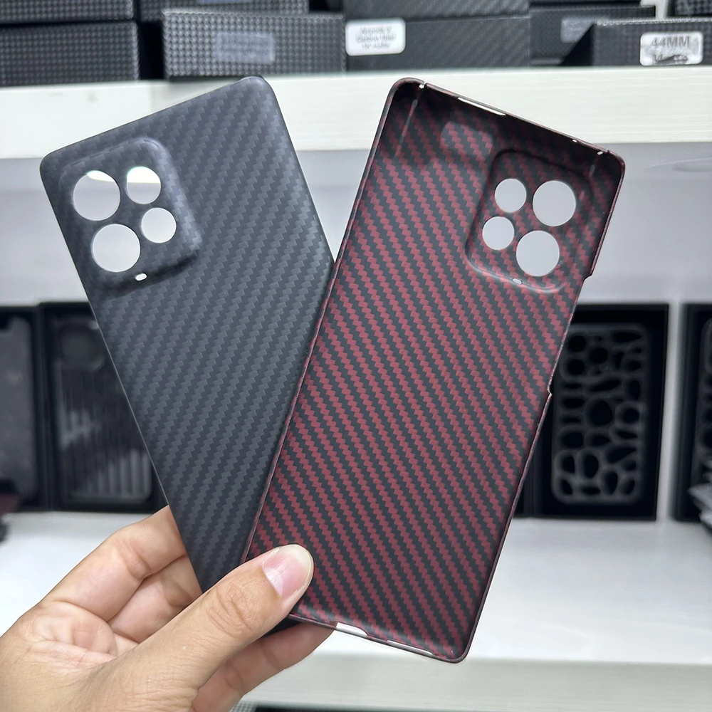 

New Real Aramid Fiber Carbon Fiber Phone For MOTO X40 Phone Light Thin Matte Protective Shell CF CASE Cover