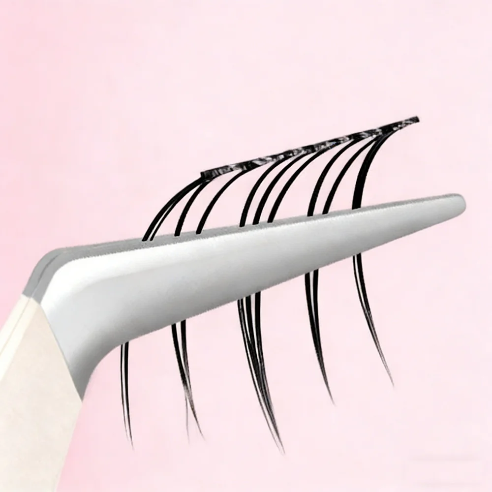 스테인레스 스틸 핀셋 스테인레스 스틸 접목 속눈썹 컬러 속눈썹 핀셋 메이크업용 고품질 인조 속눈썹 클립