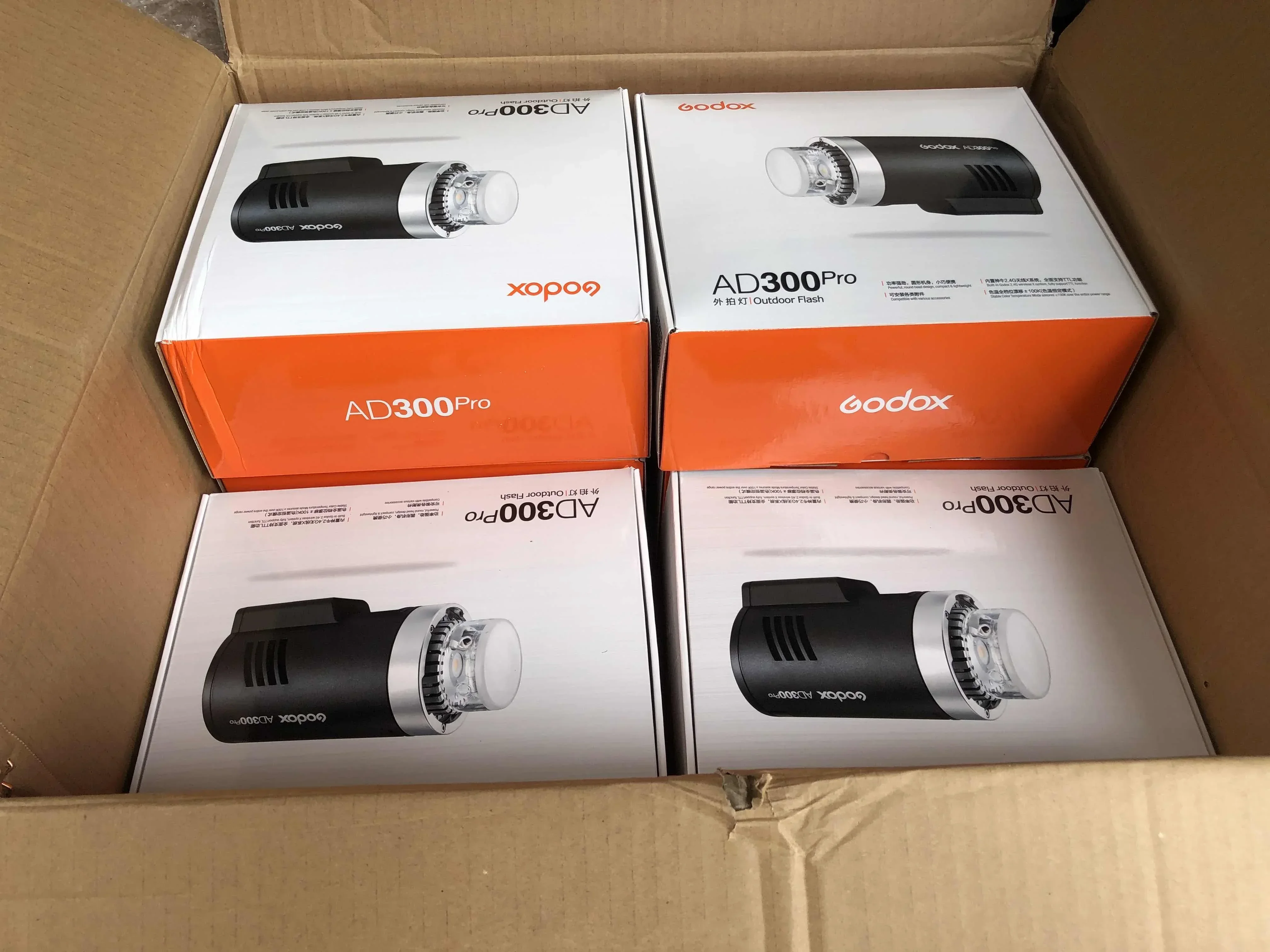 Godox AD100Pro AD300Pro AD200Pro AD400Pro AD600Pro AD600BM Outdoor Flash 2.4G 1/8000 HSS TTL with Battery for Canon Nikon DSLR