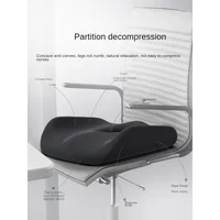 Cushion Office Sedentary Tool Breathable Memory Cotton Cushion Chair  Seat Cushion Hip Pressure Relief 2