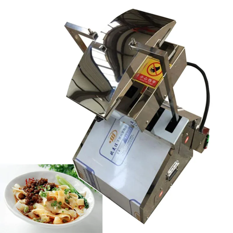 

Electric Stainless Steel Desktop Chinese Noodle Commercial Daoxiao Noodles Making Machine