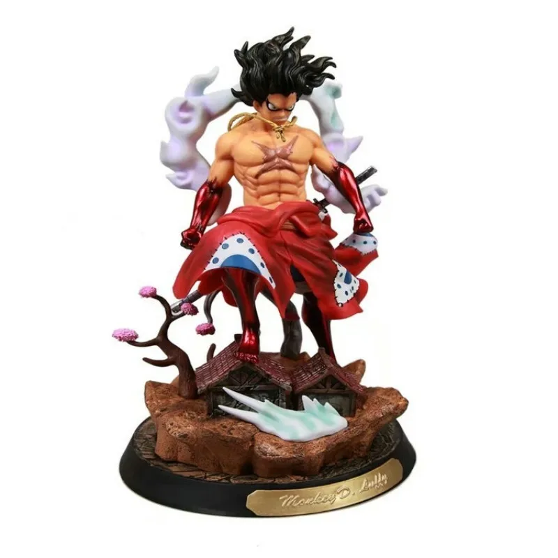 

Anime One Piece Monkey D Luffy Full-Length Portrait GK PVC CharPVC Action Figure Collectible Model Doll Toy 37cm Birthday Gift