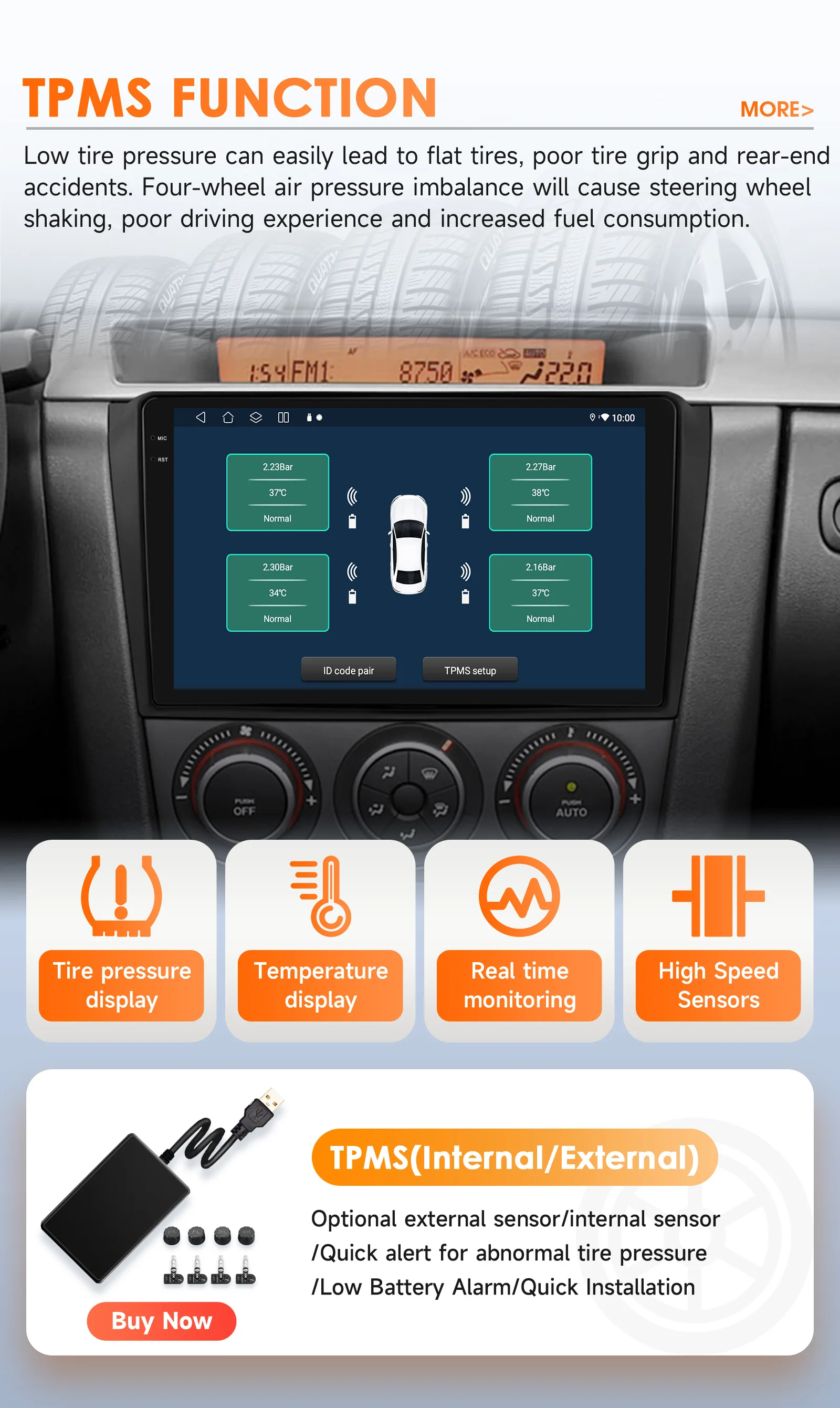 Hizpo 8 Core 6115 Autoradio Multimedia Für Mazda 3 2004 - 2009 2din Head Unit GPS Stereo Carplay Android Auto Video Player RDS – Detail 35