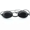 1pc Soft Sunbathing Eyewear Tanning Goggles Beach Adjustable UV Skin Tanning Eye Protection UV Shield Glasses Black 1