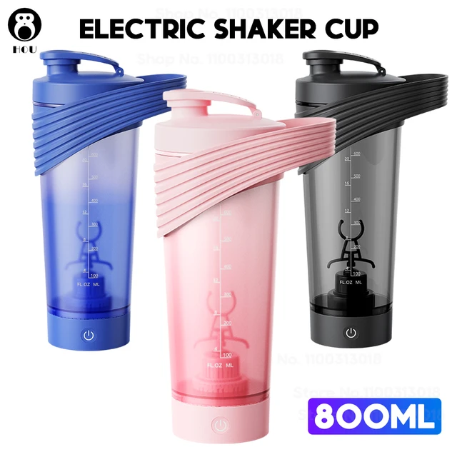 800ML Max Electric Protein Shaker Bottles Coffee Juice Portable