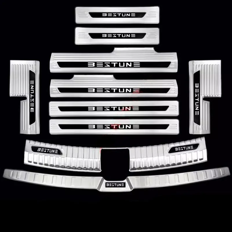 

For BESTURN T90 2023-2024 stainless steel car threshold guard plate Trunk threshold guard plate Anti-scratch car accessories