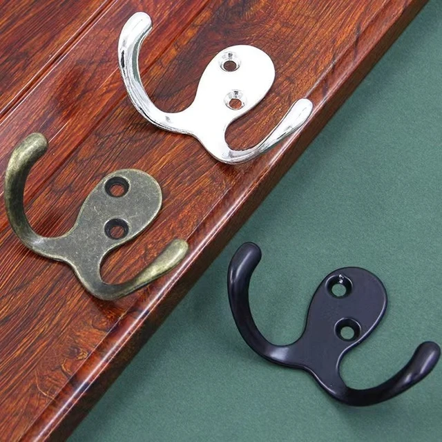 Antique Coat Hooks for Wall Alloy Clothes Hanger Wall Hook Mount