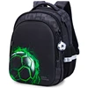 High Quality Children Backpack Boys Cartoon Football Primary School 1-3 Grade Waterproof Satchels 3D Bookbag Mochila Infantil 1