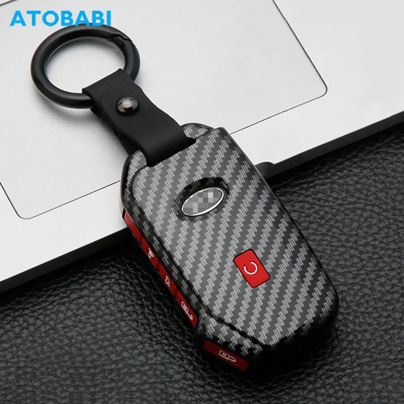 ABS Plastic Car Key Case Remote Fobs Cover For Kia Soul Niro Forte