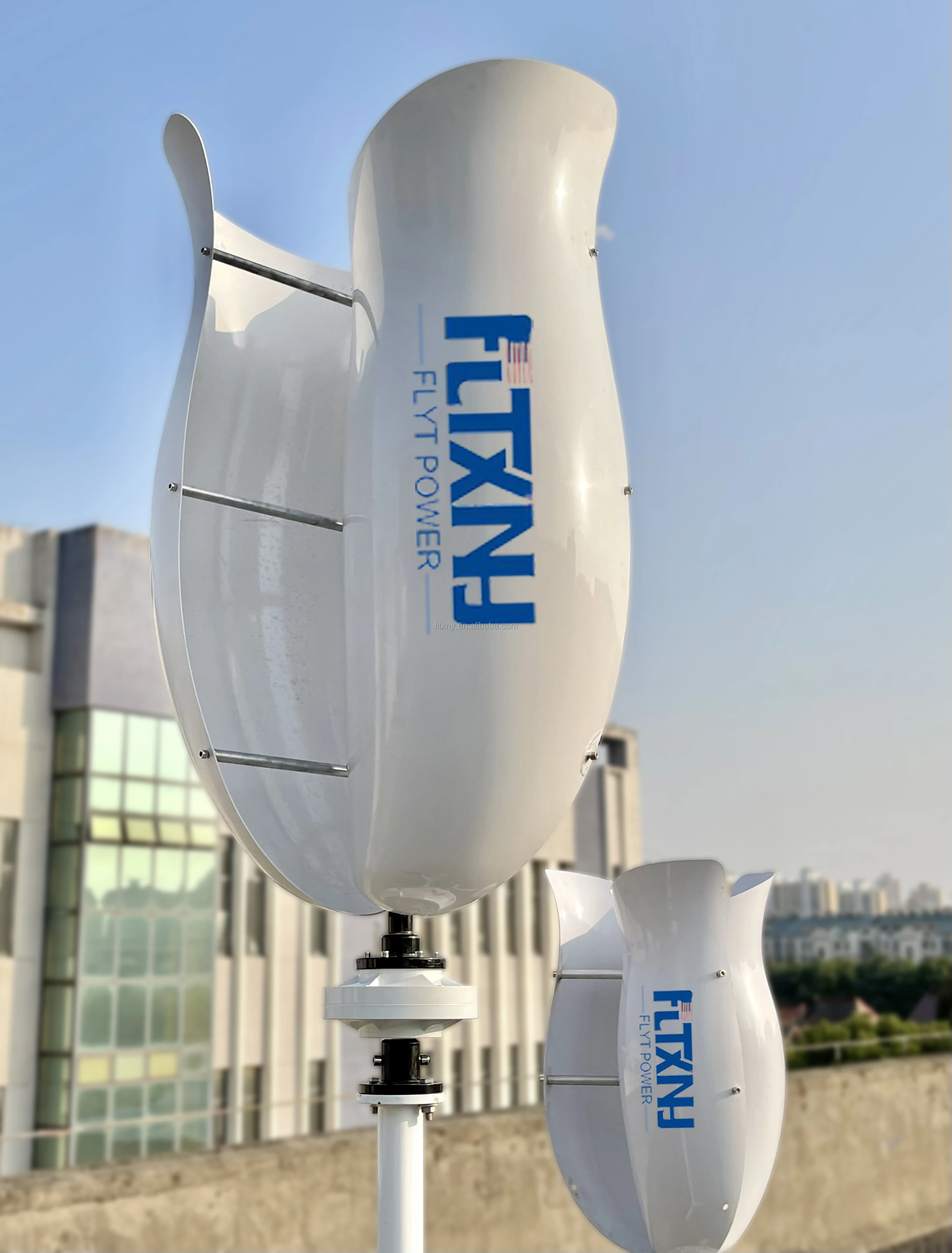 Description Picture 6 of itemFactory 10000W 8000W Wind Turbine Generator 12V 24V 48V DC to 110V 220v 230V AC Home System Free Alternative Energy Controller