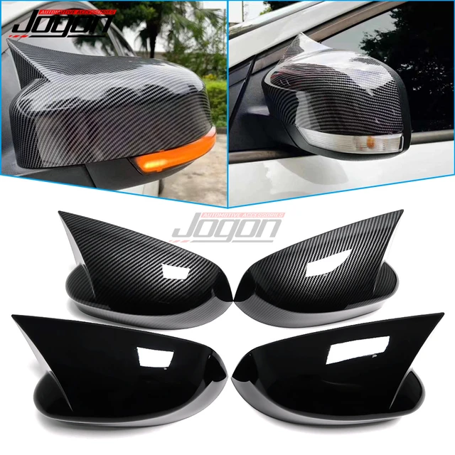 Auto Rückspiegel Abdeckung Glanz Schwarz Rückspiegel Kappe Shell für Ford  Focus MK2 MK3 Fließheck Estate Mondeo MK4 Facelift saloon - AliExpress