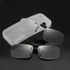 NONOR 1PC Clips Lens Flip up Portable Reading Glasses Magnifier Women Men Rimless Presbyopia Spectacles 접이식돋보기안경 6