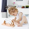 Wooden Toys Arithmetic Toys Children's Cognitive Alphabet Abacus Children's Learning Toys Educational Toys Wooden Children's Toy 4