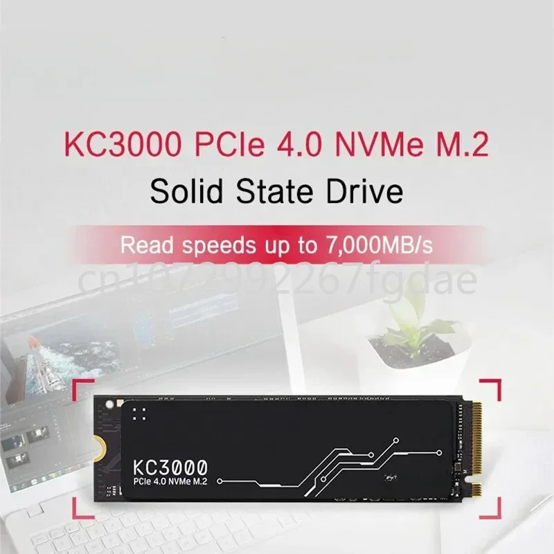  ָ Ʈ ̺ PS5 ũž ϵ ̺, SSD M2 Nvme M.2 2280 PCIe 4.0 X4 KC3000, 1024GB, 512GB, 1TB, 2TB
