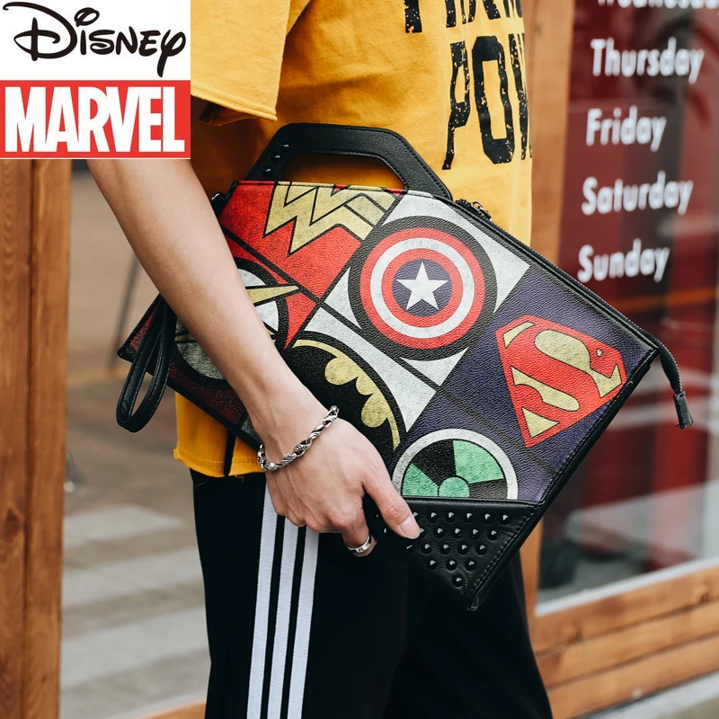 Marvel Avengers 16 Inches Large Backpack with Lunch Bag Set