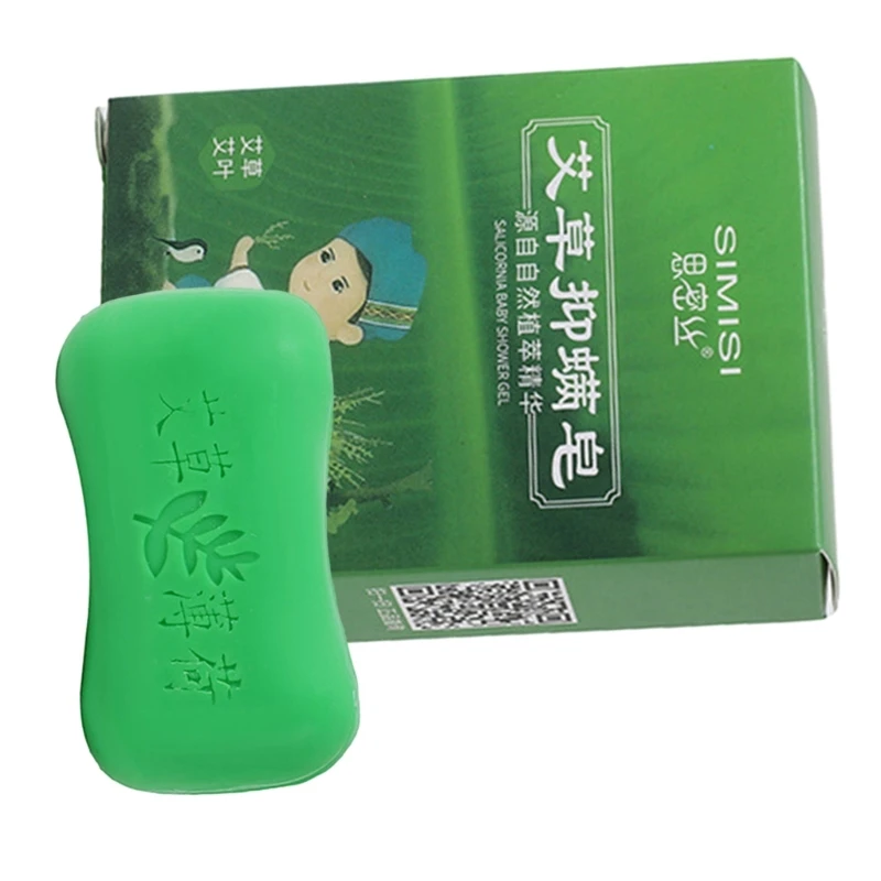 

Wormwoods Essential Oil Soap Face Oil Control Cleansing Soap Body Removal Deep Cleaning Moisturize Skin Care N0PF
