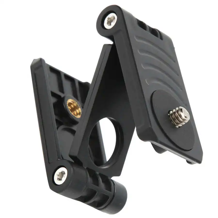 Camera Flex Tripod Z-Shaped Tilt Ball Head Folding Mounting Plate Camera Support Bracket for Tripod Guide Rails Carts Camera Tripod Plate Camera Mount Plate Camera Base Plate