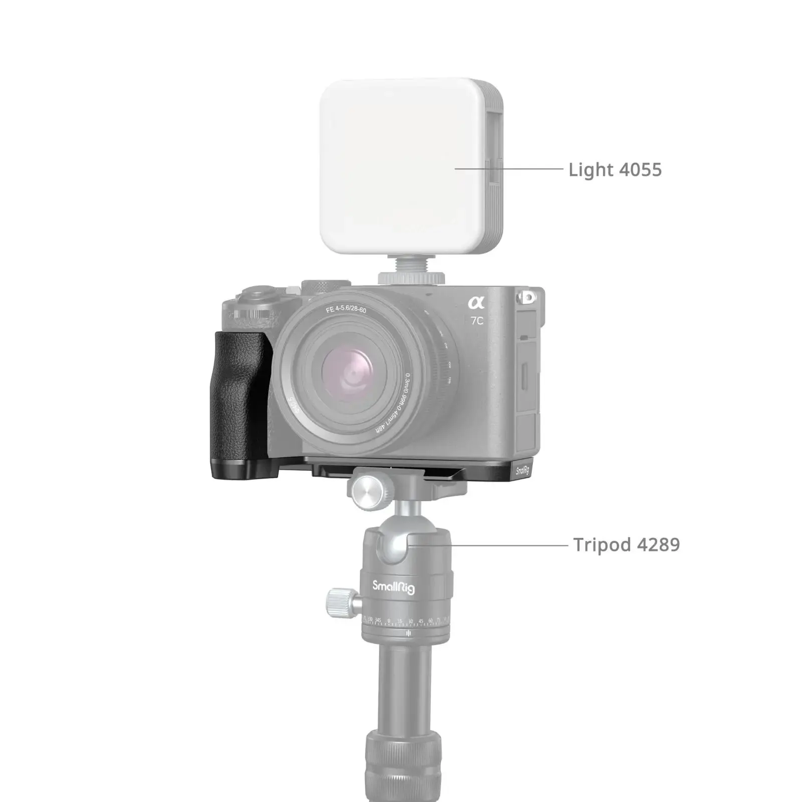 Smallrig Camera Cage Kit L-Shape Mount Viewfinder Eyecupfor Sony A7C2 A7CR Alpha