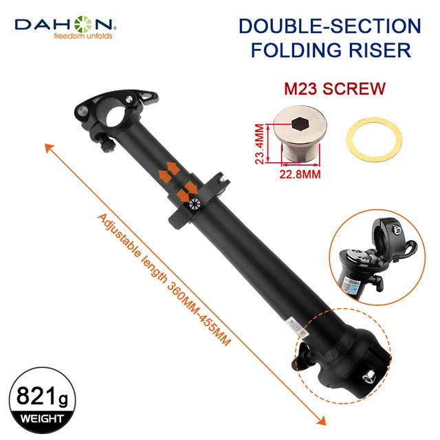 ダホン　用　右折れ 外折れ　ハンドルポスト　ロードバイク用ステム取付可能 Amazon | DAHON 純正 外折れ(右折れ) ハンドルポスト ダホン