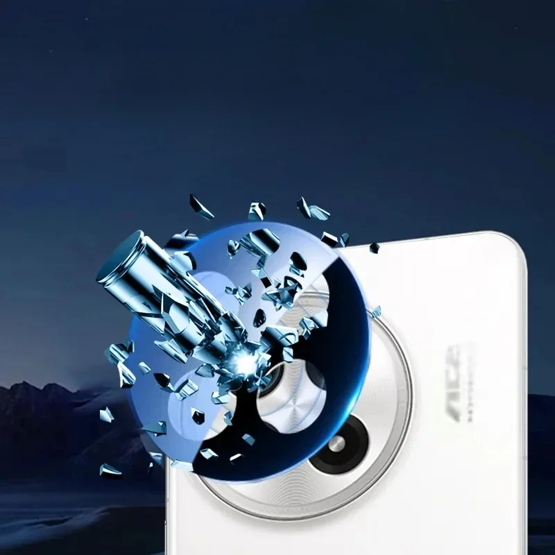 Premium Camera Lens Protector - Tempered Glass Back Cover with Lens Ring Film