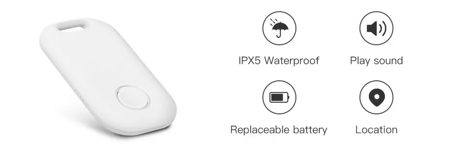 AiYaTo Mini GPS Tracker Bluetooth-compatible Itag Global Positioning Finder Anti