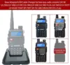 Baofeng Charger UV-5R BF-F8HP Charger Two-Way Radio Charger 100v-240v with Adapter + USB Charger Cable for UV-5R Series Walkie 6