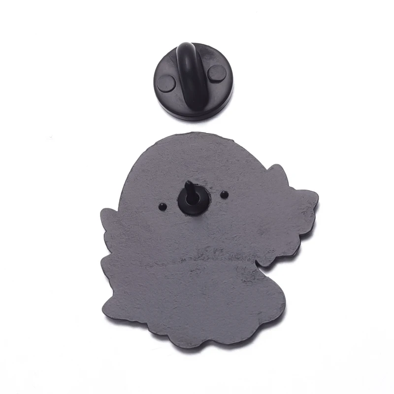 Fab-Boo-Lous Emaille Pins benutzer definierte Boo-Sheet Halloween gruselige Broschen Revers Abzeichen Cartoon niedlichen Ghost Schmuck Geschenk für Freunde – Detail 7