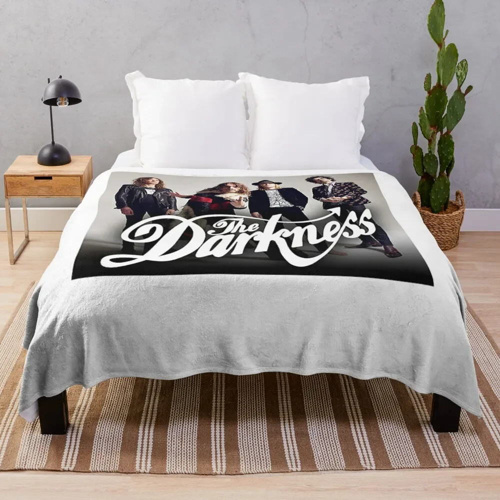 

diam The Darkness pad band ila2 tour 2020 Throw Blanket Nap fluffy Blankets