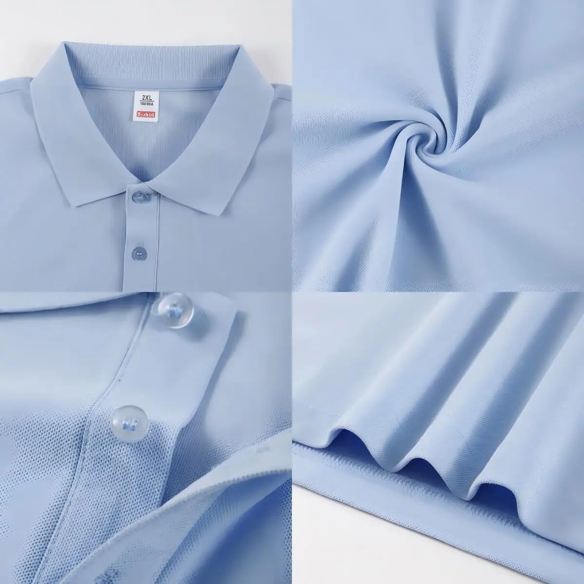 Long Sleeve Polo Shirt Men Breathable All-match Top Autumn New Comfortable Casual Clothes Unisex Soft Basics Lapel Solid Tops