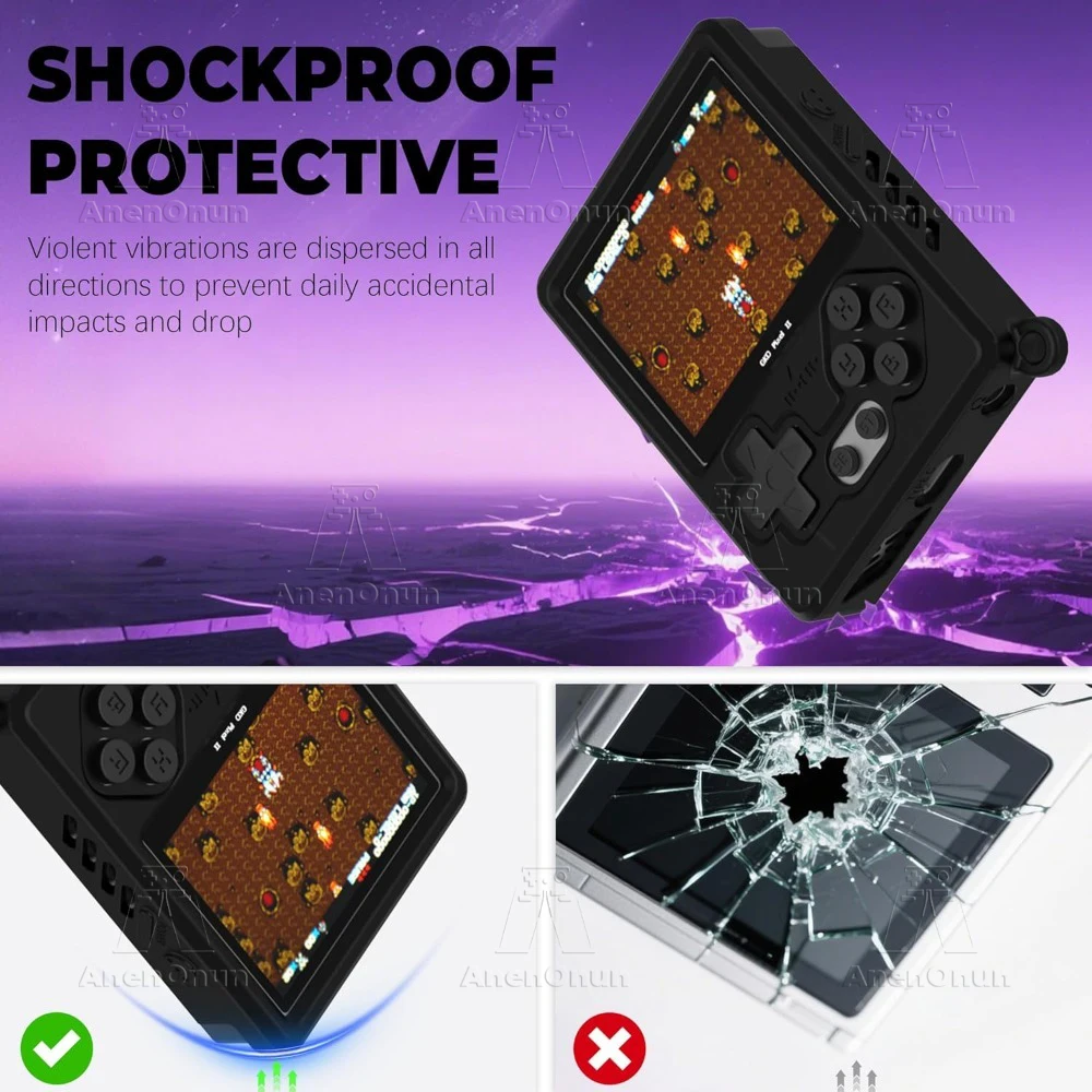 GKD Pixel 2 Silikonhülle mit Umhängeband und Karabiner, kratzfest, stoßfest, rutschfest, Rundumschutz, Softshell-Abdeckung – Detail 4