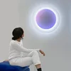 Moodmoon paper wall lamp dimmable Creative Colorful Wall light for Living Room bedroom Cafe Background  Designer wall lamp 1