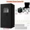Portable Steam Sauna for Home Spa Sauna Tent Sauna Box with 1600W 4L Steamer Remote Control Height 180CM 1