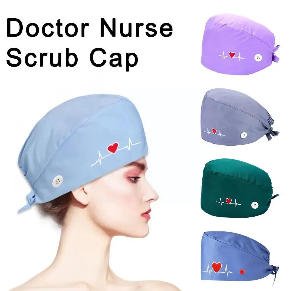 

Новая регулируемая медицинская хирургическая шапочка, шапочка для врачей, медсестер, больниц, впитывающая пот Мужская шапочка, шапочки для салона красоты для ухода за ребенком, F4R5