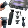 Kemei KM-2299 Men's Hair Clipper Professional Electric Hair Clipper USB Rechargeable Barber Trimmer Men's Electric Hair Clipper 4