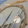 6Pc Nail Art Aurora Transparent Brush Set Watercolor Painting Brush Uv Gel Drawing Stripe Pointed Flat Head DIY Manicure Tool 4
