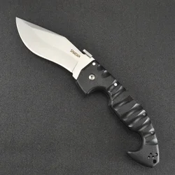Couteau spartiate pliant en acier de finition froide lame tranchante de haute dureté chasse tactique en plein air Camping survie outil EDC 