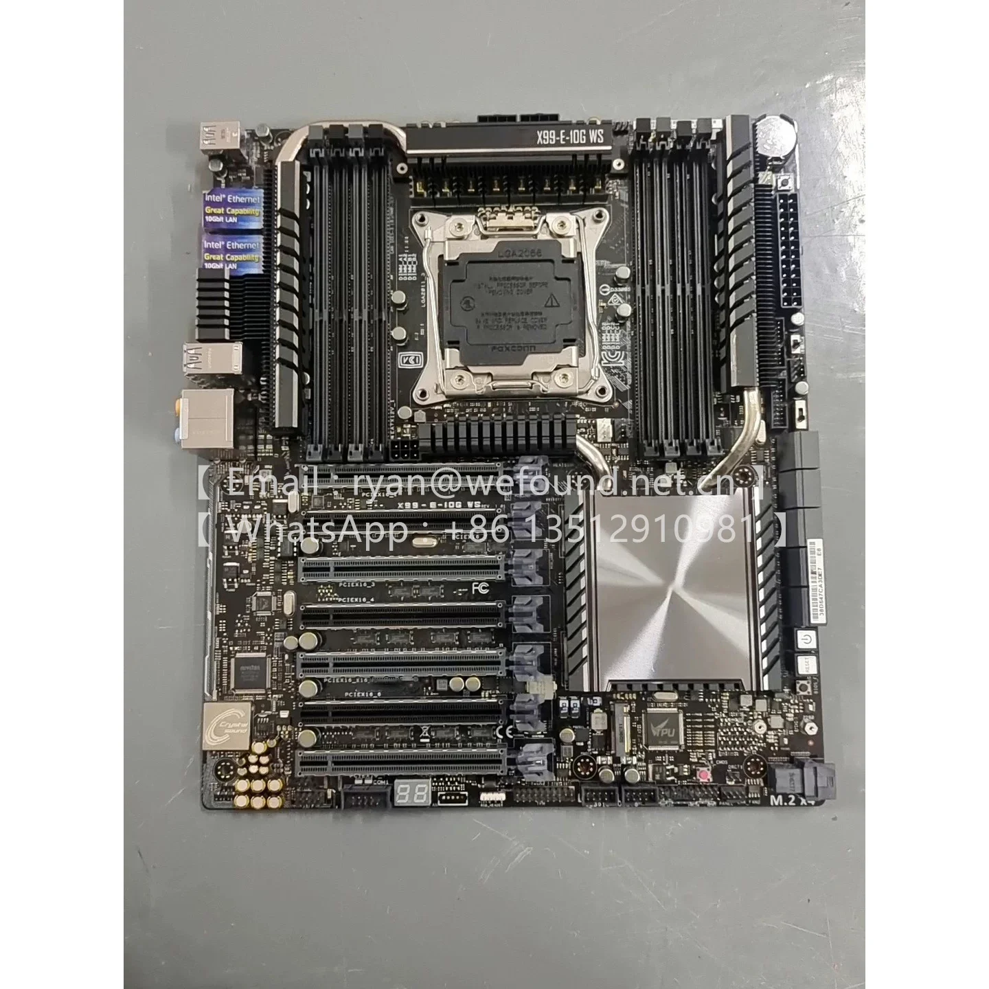 X99-E WS/USB3.1 X99-E WS X99-DELUXE X99-E-10G WS 10G LAN (X550-AT2) 마더보드