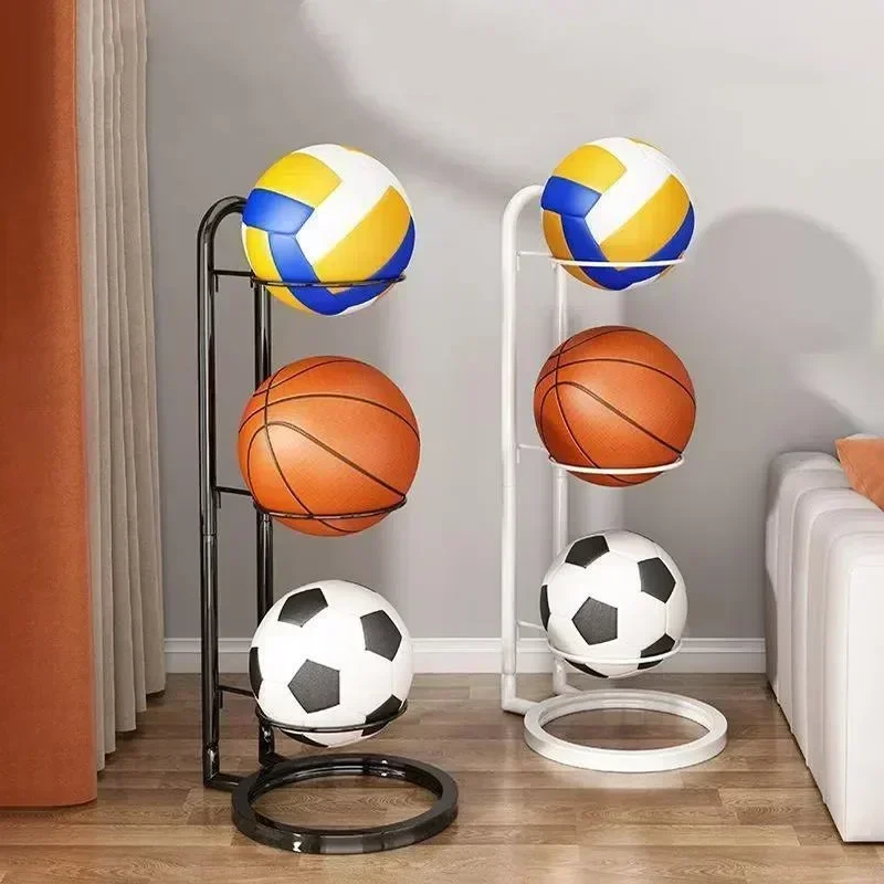 Indoor Children Basketball Storage Rack Home Put Ball Football Storage Basket Placed Rack Kindergarten Volleyball Stand Holder sports ball storage rack