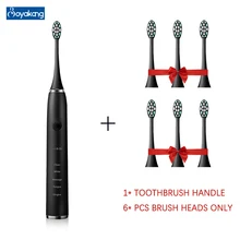 

Boyakang Sonic Electric Tooth Brush 5 Cleaning Modes IPX7 Waterproof Smart Timing Dupont Bristles USB Charger Adult BYK35